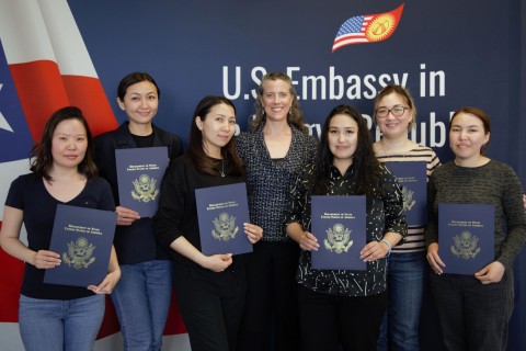 Six from Kyrgyzstan Visit as CSWAC's First In-Person Exchange Project in over Two Years